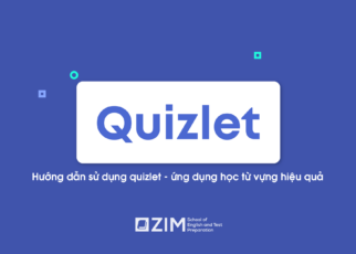 Học tiếng và từ vựng bằng thẻ ghi nhớ thông qua ứng dụng Quizlet